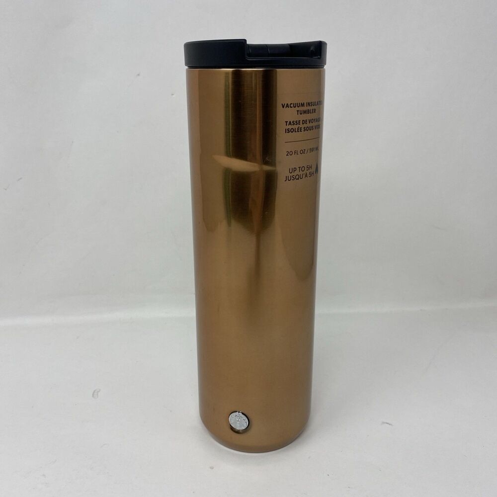 Starbucks 2023 Copper Pin Vacuum Insulated Stainless Tumbler 20 fl oz Limited Ed